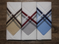 Preview: Stofftaschentuch für Herren aus 100 % Baumwolle, 41 x 41 cm, OEKO-TEX® zertifiziert